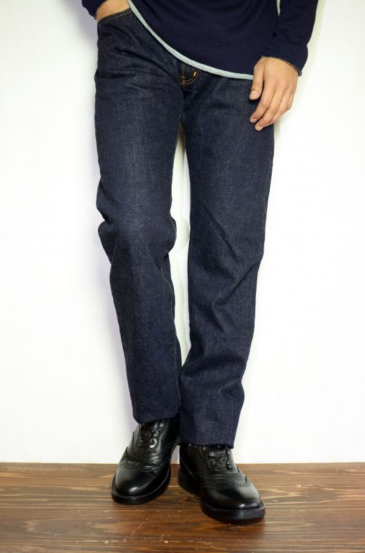 FUJITO (フジト) "Thea" Denim Jeans [Indigo Blue] が再入荷しました