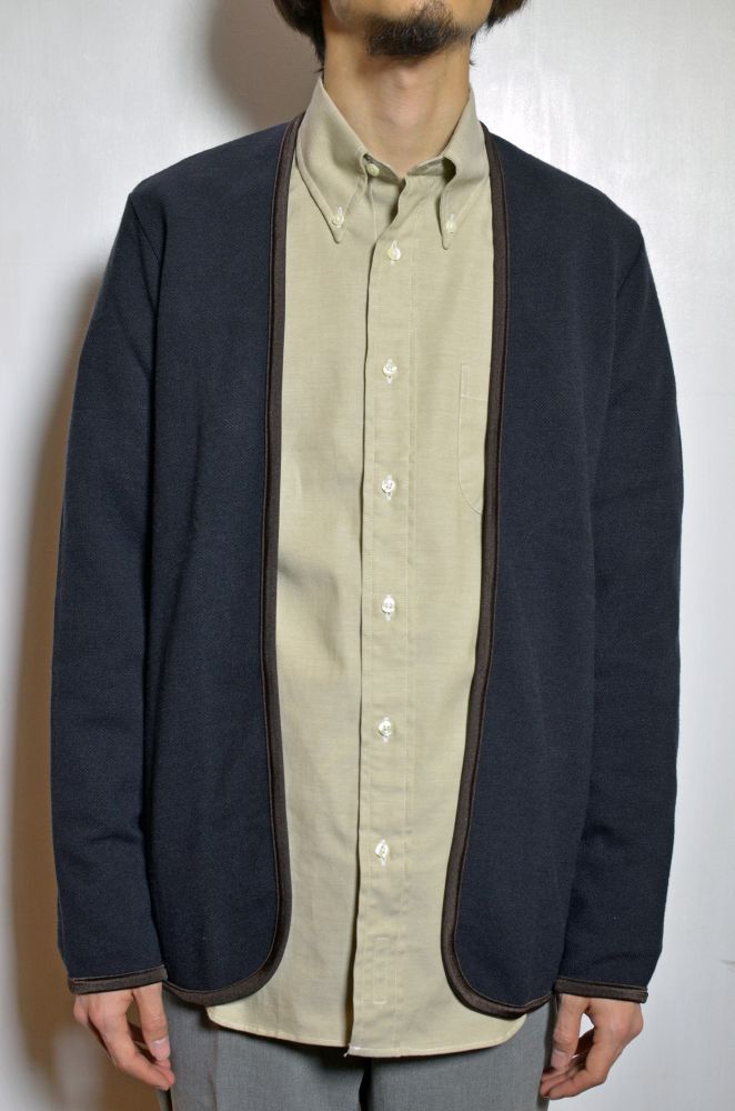 FLISTFIA (フリストフィア) Piping Cardigan [Navy] が入荷しました