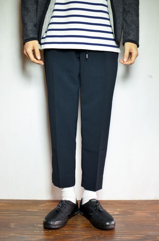FLISTFIA (フリストフィア) Cropped Trousers [Dark Navy] が入荷しました