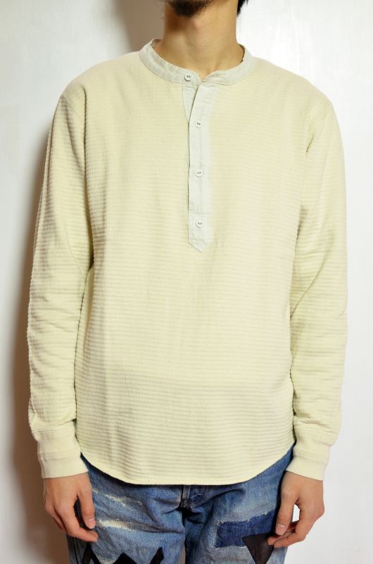 FLISTFIA (フリストフィア) Henley Tharmal [Off White] が入荷しました