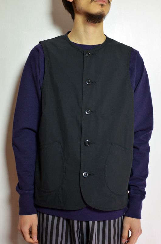 ARAN (アラン) VEST [BLACK] が入荷しました