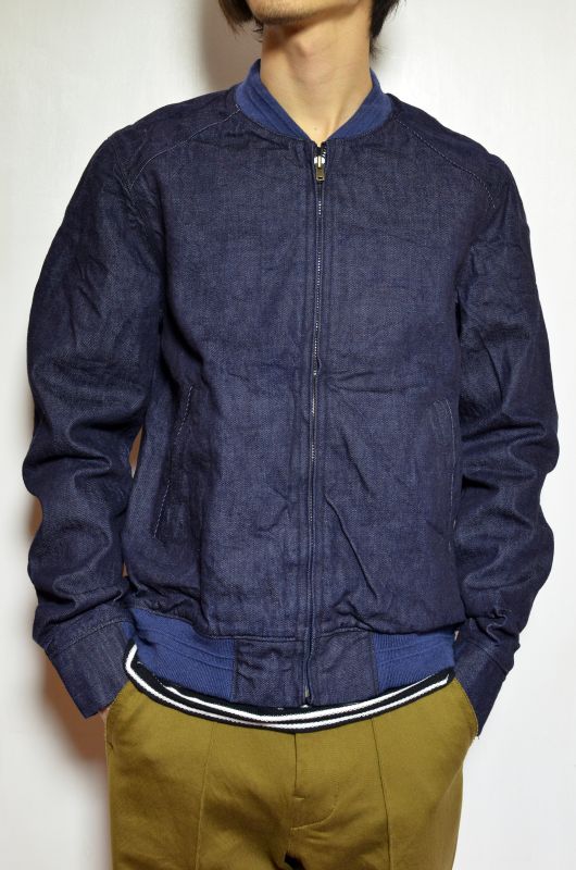 FUJITO (フジト) Zip Up Blouson [Indigo Blue] が入荷しました