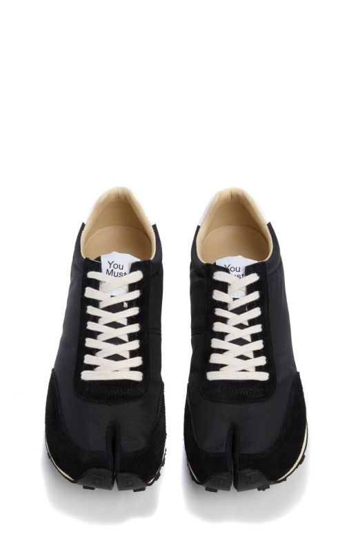 YMC (YOU MUST CREATE) PFHAE Tabi Slits Trainer [black] が入荷しました