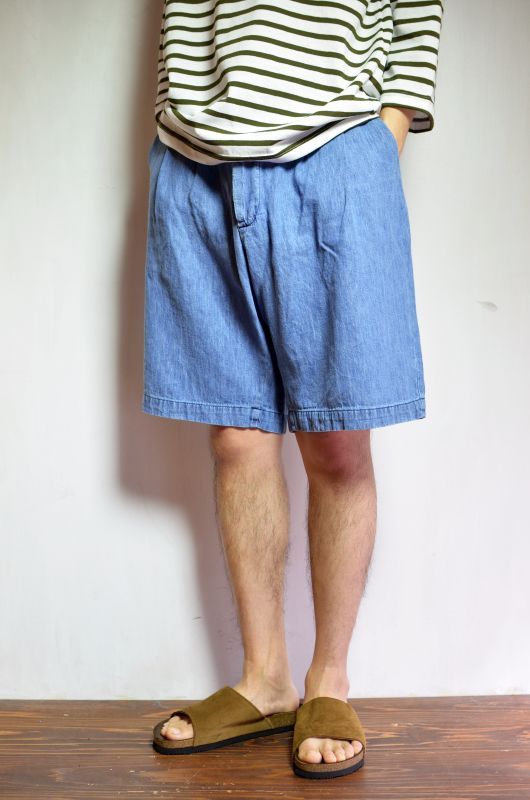 ARPENTEUR (アルペントール) SERVICE SHORTS [BLEACH WASH] が入荷しました