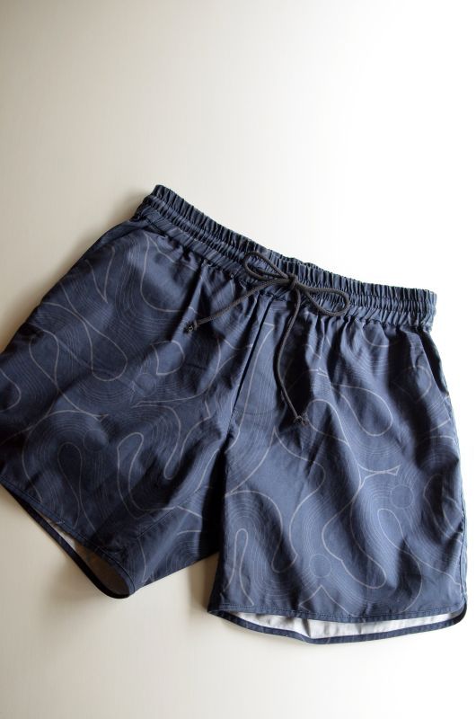 GREI. (グレイ) Track Short [Byway Print] が入荷しました