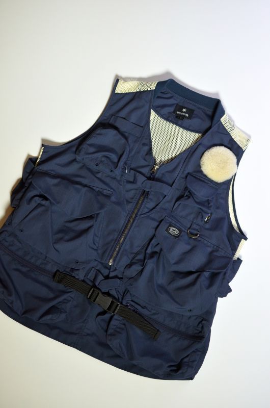 snow peak (スノーピーク) Utility Fishing Vest #2 [Navy] が入荷しま 