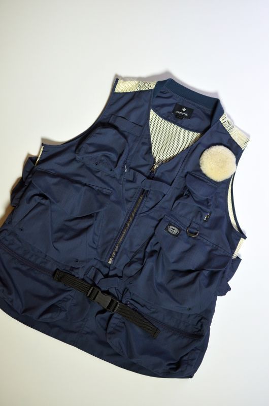 snow peak (スノーピーク) Utility Fishing Vest #2 [Navy] が入荷しました