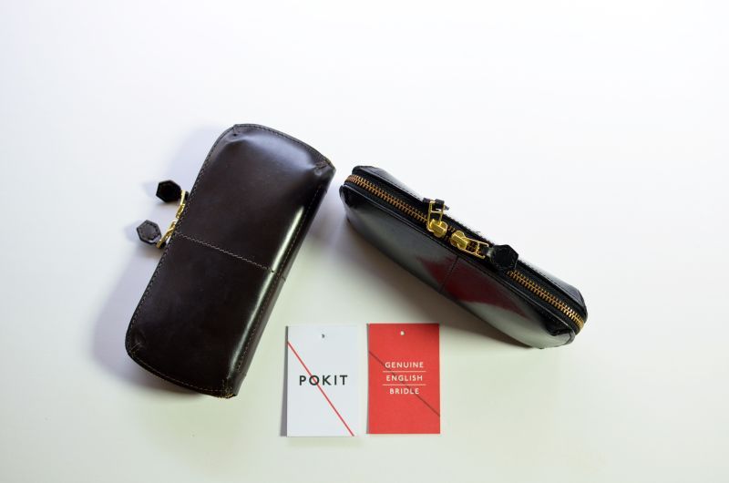 POKIT (ポキット) Bridle Leather Long Wallet [2-colors] が入荷しました