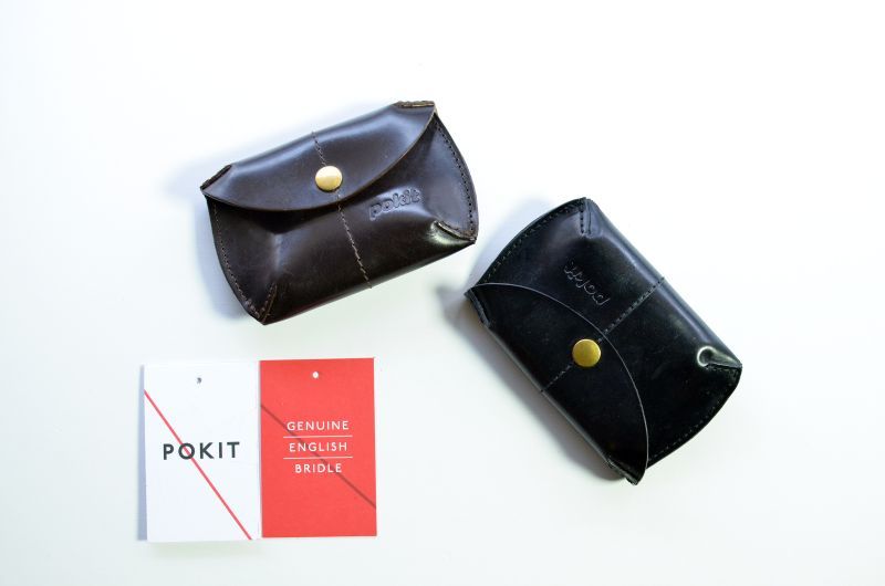 POKIT (ポキット) Bridle Leather Coin Purse [2-colors] が入荷しました