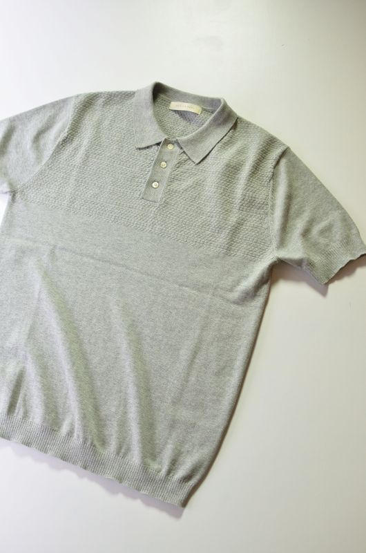 KESTIN HARE (ケスティンエア) ATTADALE POLO [GREY MARL] が入荷しました