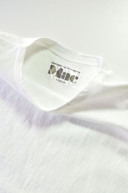 Necessary or Unnecessary (ネセサリー オア アンネセサリー) MAC S/S [WHITE] が入荷しました