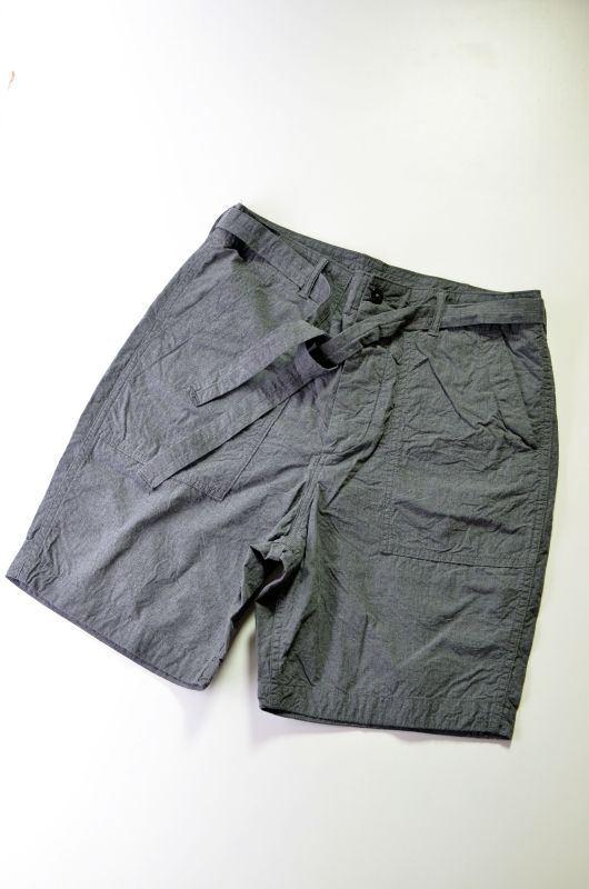 A VONTADE (アボンタージ) Utility Shorts W/Belt [CHARCOAL] が入荷しました