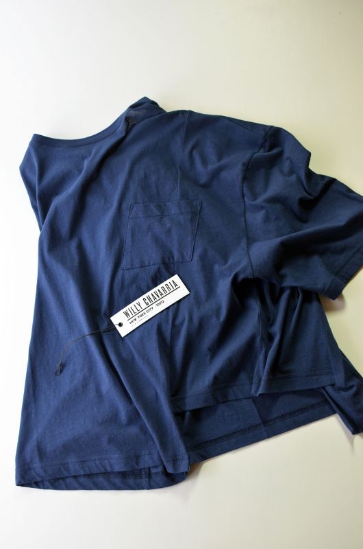 WILLY CHAVARRIA (ウィリー キャバリア) PANEL T [NAVY] が入荷しました
