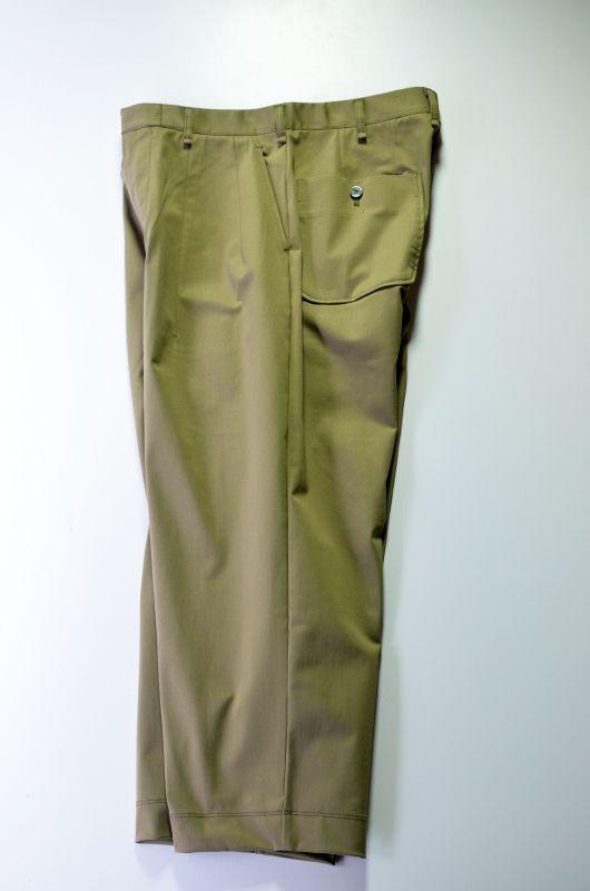 CURLY (カーリー) ADVANCE WIDE TROUSERS [OLIVE] が入荷しました