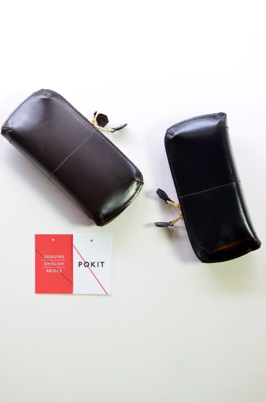 POKIT (ポキット) Bridle Leather Long Wallet [2-colors] が入荷しました