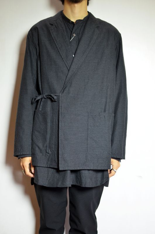 COMOLI (コモリ) コットンネル ジャケット [CHARCOAL] が入荷しました