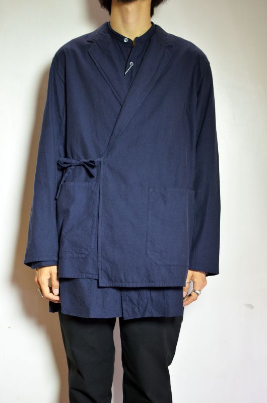 COMOLI (コモリ) コットンネル ジャケット [NAVY] が入荷しました - MEETS