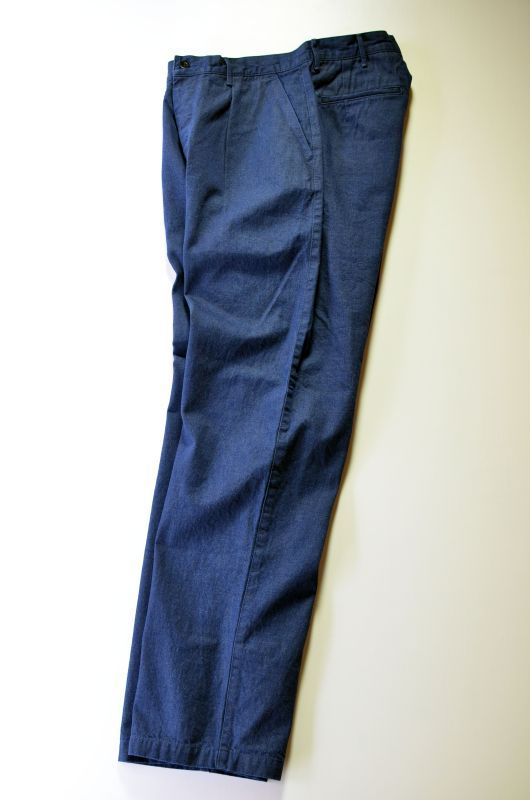 Necessary or Unnecessary (ネセサリー オア アンネセサリー) WIDE DENIM [INDIGO] が入荷しました