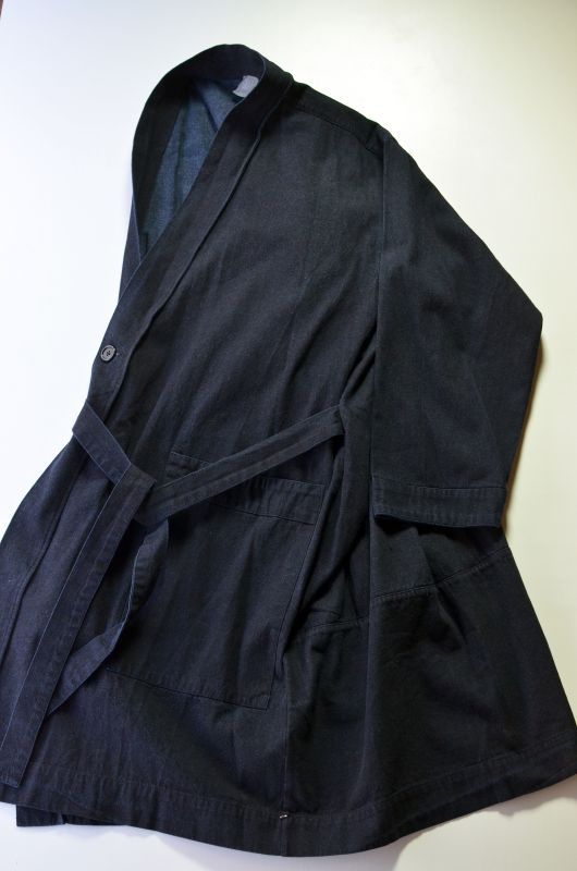 GREI. (グレイ) Panel Robe [Indigo Denim] が入荷しました
