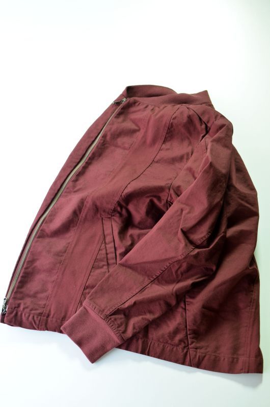 blurhms (ブラームス) Seamed Blouson [Burgundy] が入荷しました