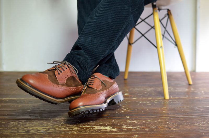 Arrow Footwear by White & Co. 1890 (アローフットウェア バイ ホワイトアンドコー1890) BROWN 5 EYE BLOGUE SHOE 【別注】 が入荷しました