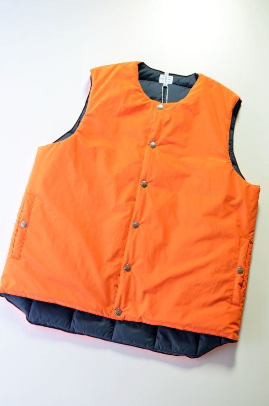 Necessary or Unnecessary (ネセサリー オア アンネセサリー) COLORADO VEST [ORANGE] が入荷しました