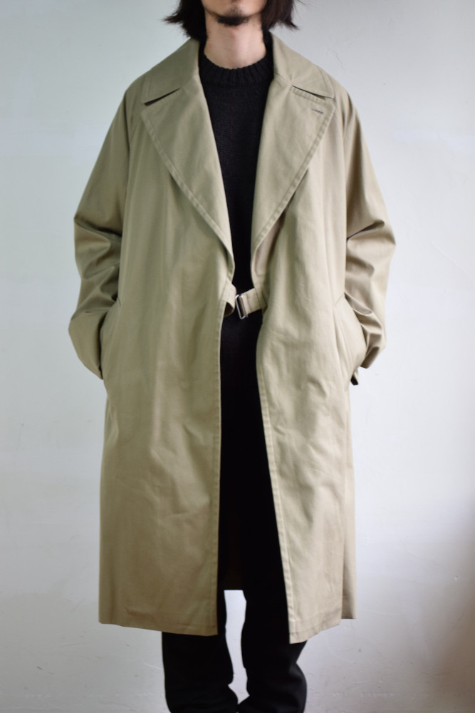 COMOLI (コモリ) コットンギャバ タイロッケンコート [KHAKI] が入荷 ...