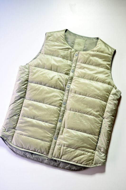 DESCENTE ALLTERRAIN (デサントオルテライン) H.C.S DOWN VEST [SPGR] が入荷しました