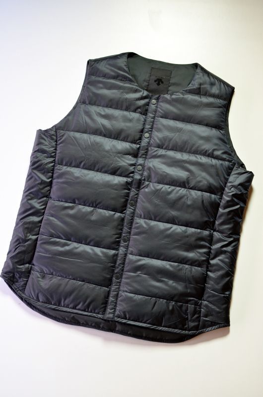DESCENTE ALLTERRAIN (デサントオルテライン) H.C.S DOWN VEST [BLK] が入荷しました