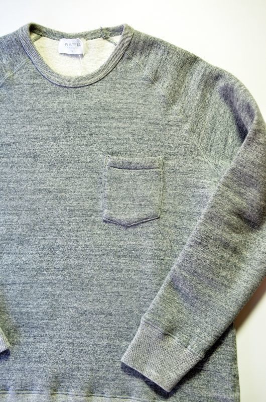 FLISTFIA (フリストフィア) Crew Neck Sweat [Charcoal] が入荷しました