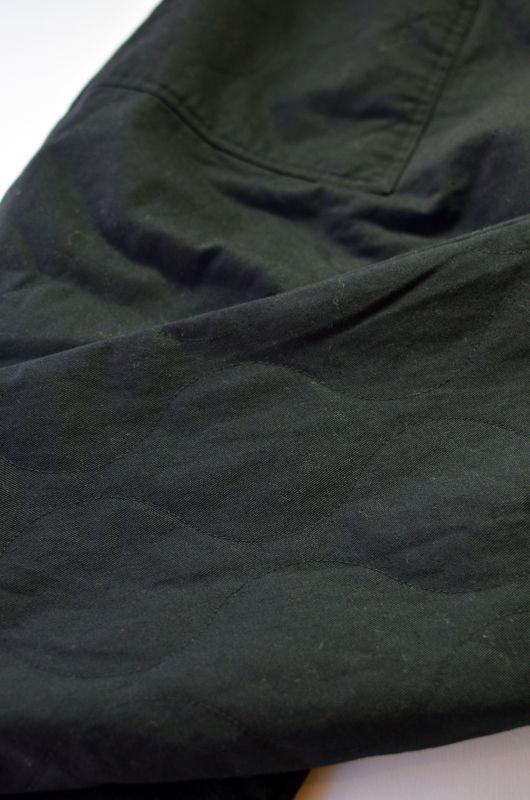 MOUNTAIN EQUIPMENT (マウンテン・イクイップメント) Quilted Fatigue Pants [Black] が入荷しました