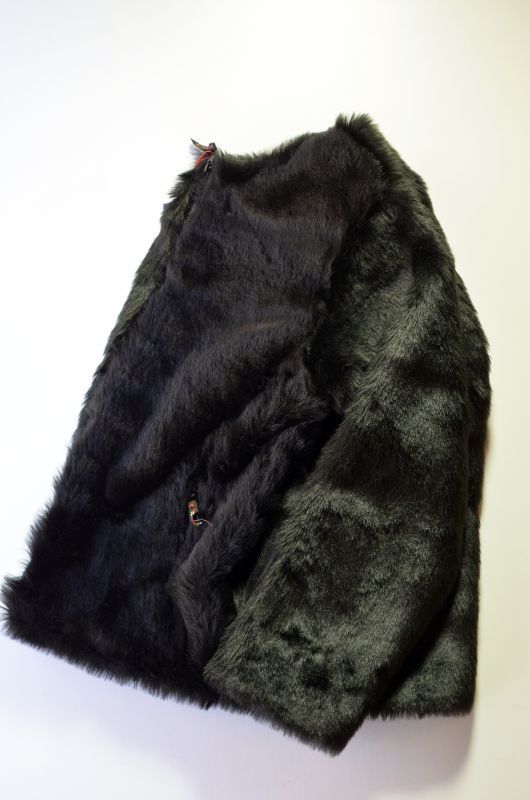 FARFIELD ORIGINAL (ファーフィールドオリジナル) Fur Collarless Jacket [Black] が入荷しました