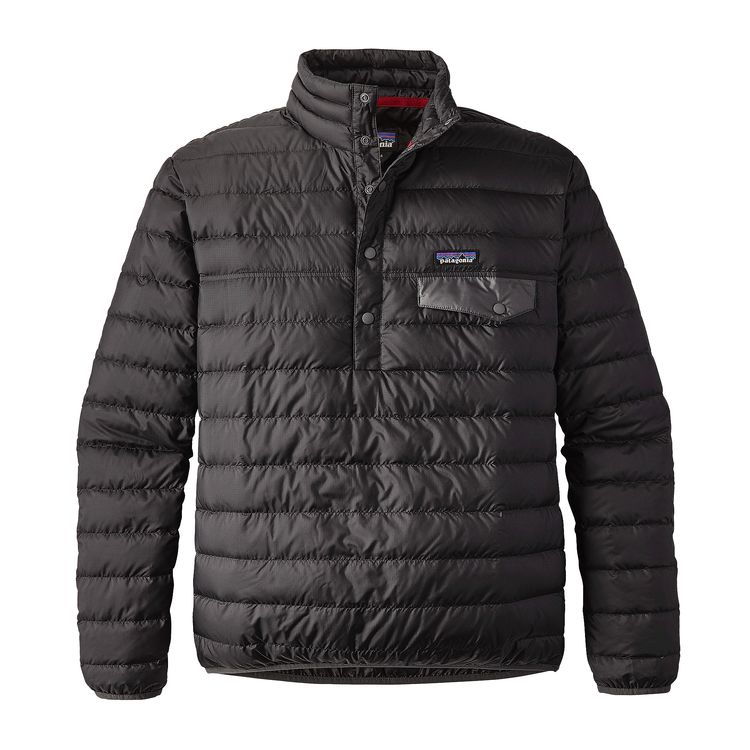 patagonia (パタゴニア) ダウン・スナップT・プルオーバー [Black] が 