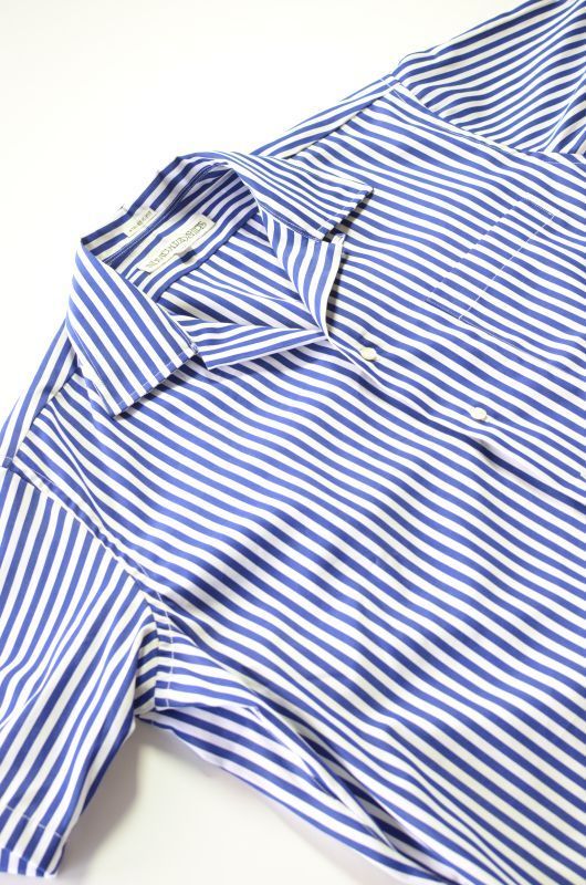 INDIVIDUALIZED SHIRTS (インディビジュアライズドシャツ) REGATTA STRIPE CAMP SHIRTS-BLUE-【別注】が入荷しました
