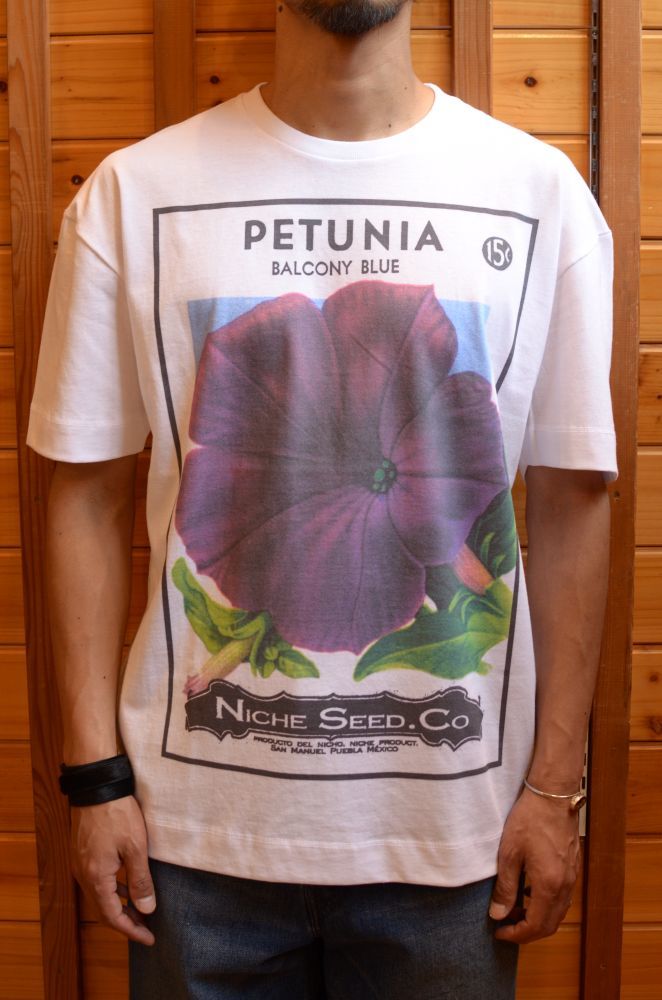 Niche (ニッチ) Flower Seeds Tee [PETUNIA] が入荷しました。