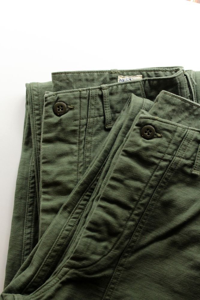 orslow (オアスロウ) US ARMY FATIGUE PANTS [GREEN] が入荷しました。