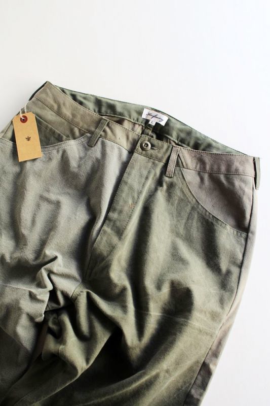 Knife Wing (ナイフウイング) Crazy Wide Pants〔olive〕SIZE:L が入荷しました。