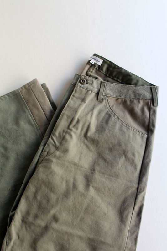 Knife Wing (ナイフウイング) Crazy Wide Pants〔olive〕SIZE:M-bが入荷しました。