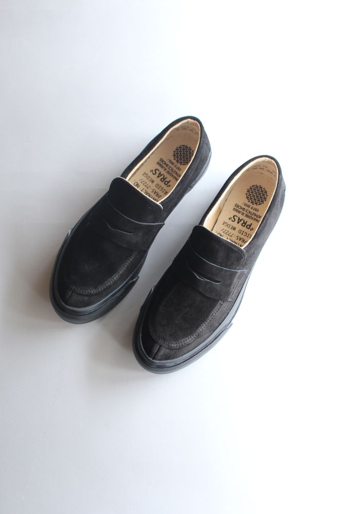 PRAS(プラス) COMFY LOAFERS〔BLACK〕 が入荷しました。