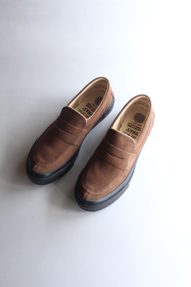 PRAS(プラス) COMFY LOAFERS〔BROWN〕が入荷しました。