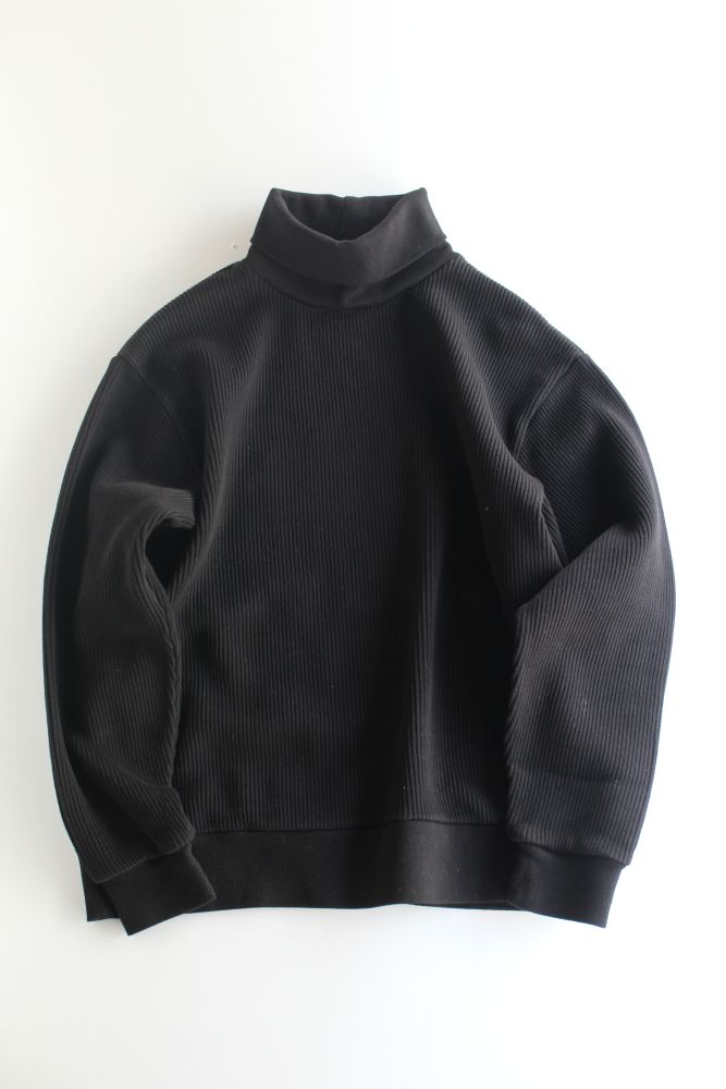 blurhms (ブラームス) Wide-Wale Rib Turtle-Neck [Black] が入荷しました。