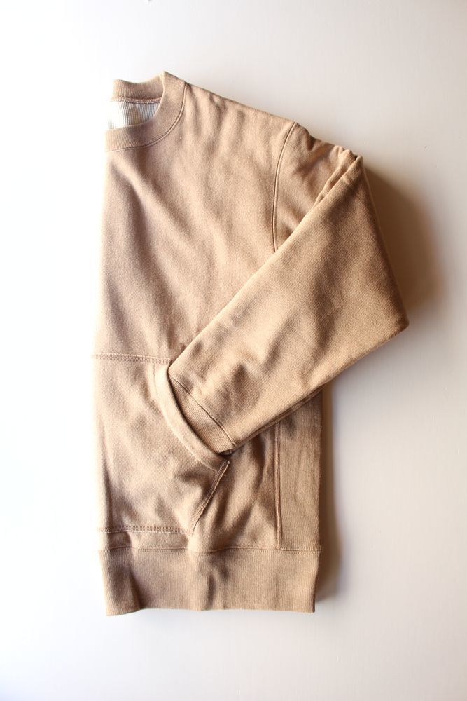 *A VONTADE (アボンタージ) 26/2 BD Crewneck Sweat -Double face-[AMBER MIX]が入荷しました。