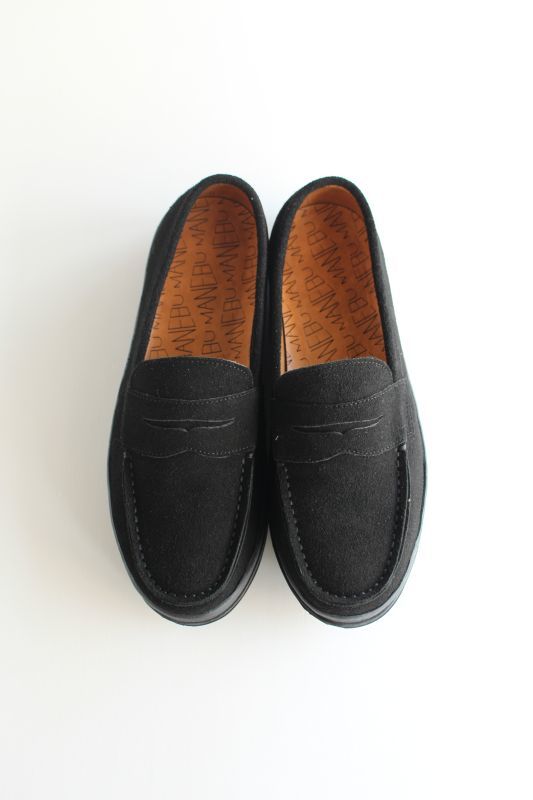 MANEBU (マネブ) VOVO SUEDE [BLACK] が入荷しました。