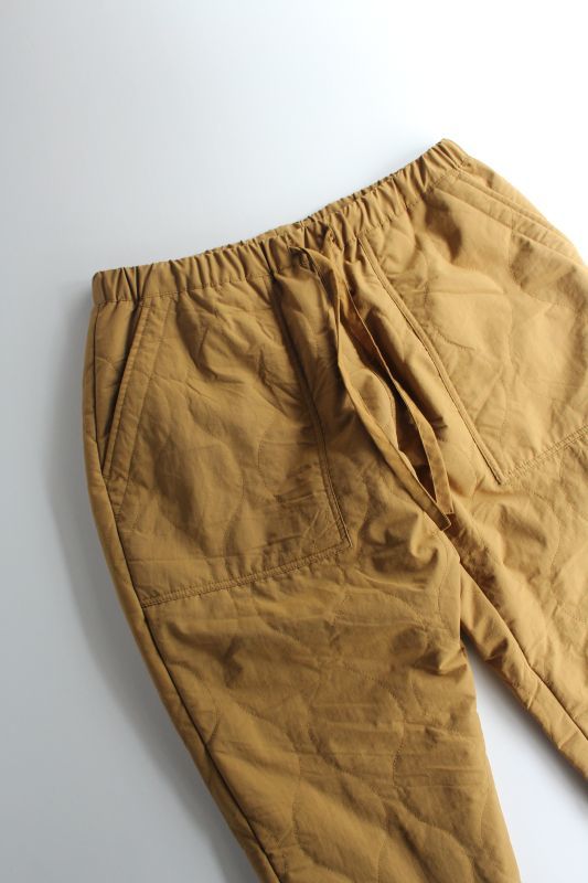 MOUNTAIN EQUIPMENT (マウンテン・イクイップメント) Quilted Fatigue Pants [BEIGE]が入荷しました。