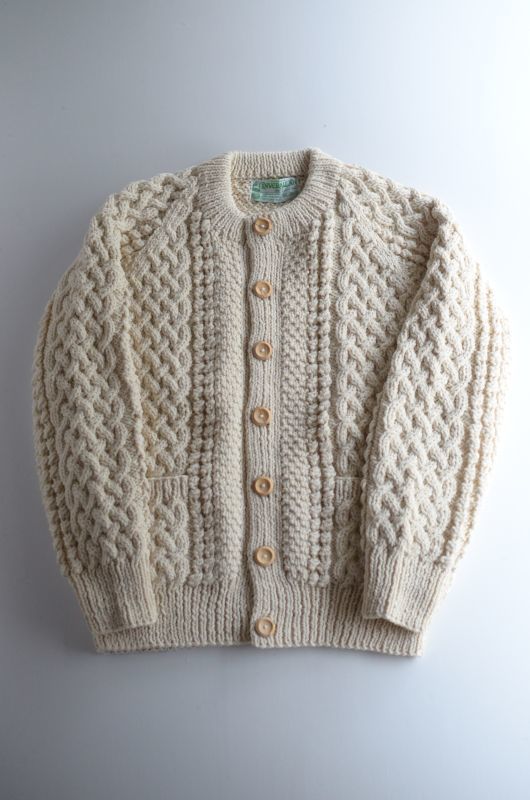 INVERALLAN (インバーアラン) 4A CARDIGAN [NATURAL] が入荷しました