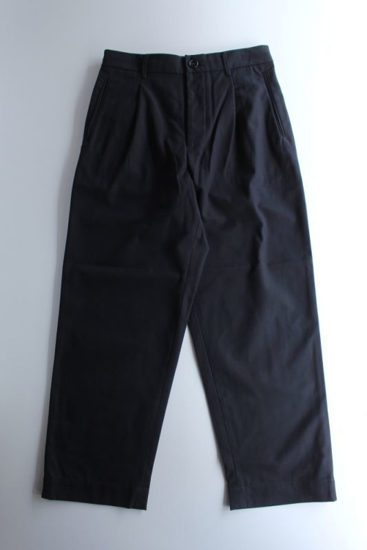*A VONTADE (アボンタージ) 1 Tuck Atelier Easy Pants [DK.NAVY] が入荷しました。