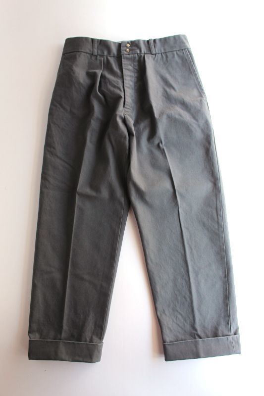FUJITO (フジト) Wide Slacks [Charcoal] が入荷しました。