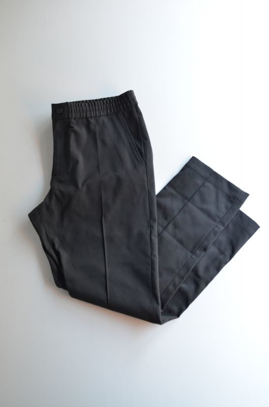 BURLAP OUTFITTER (バーラップアウトフィッター) CENTER PLEATS PANTS [BLACK] が入荷しました。