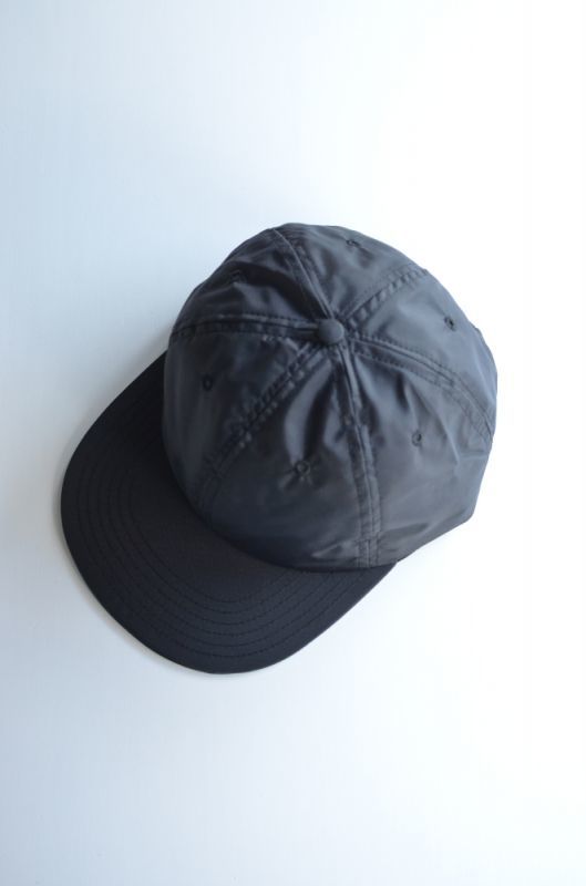Ameri Cap (アメリキャップ) Nylon Cloth 6P Cap 〔BLACK〕が入荷しました。
