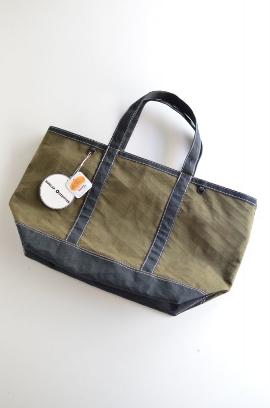 BURLAP OUTFITTER (バーラップアウトフィッター) TOTE BAG 〔OLIVE/BLACK DUCK〕が入荷しました。
